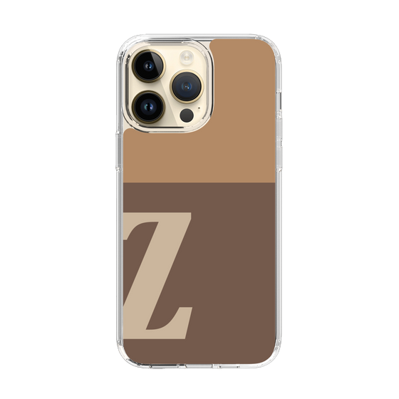 Slim Protection Case［ Original - initial two tone - Z brown ］