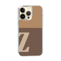 Slim Protection Case［ Original - initial two tone - Z brown ］
