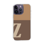 Slim Protection Case［ Original - initial two tone - Z brown ］