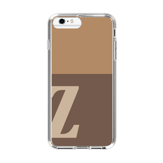Slim Protection Case［ Original - initial two tone - Z brown ］