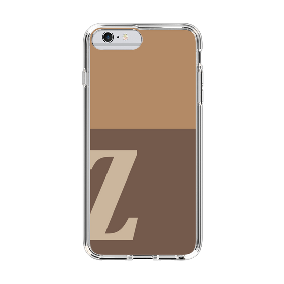 Slim Protection Case［ Original - initial two tone - Z brown ］