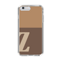 Slim Protection Case［ Original - initial two tone - Z brown ］