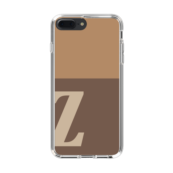 Slim Protection Case［ Original - initial two tone - Z brown ］