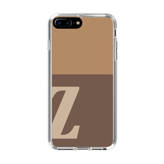 Slim Protection Case［ Original - initial two tone - Z brown ］