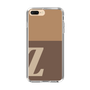 Slim Protection Case［ Original - initial two tone - Z brown ］