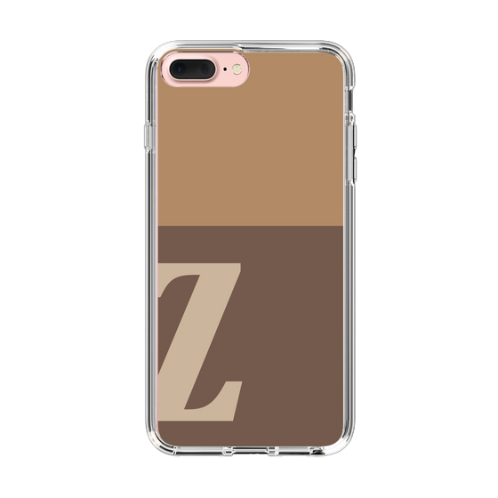 Slim Protection Case［ Original - initial two tone - Z brown ］