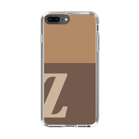 Slim Protection Case［ Original - initial two tone - Z brown ］