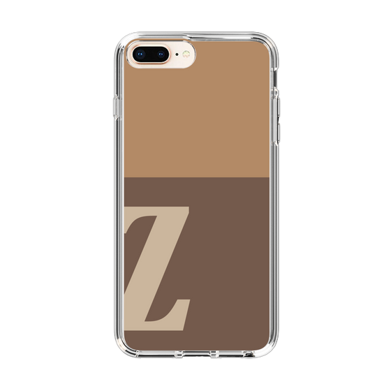 Slim Protection Case［ Original - initial two tone - Z brown ］