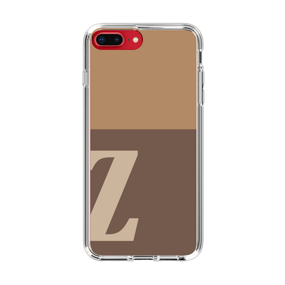 Slim Protection Case［ Original - initial two tone - Z brown ］