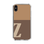 Slim Protection Case［ Original - initial two tone - Z brown ］