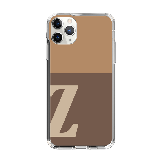 Slim Protection Case［ Original - initial two tone - Z brown ］