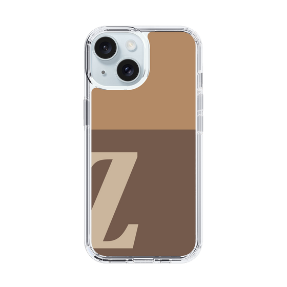 Slim Protection Case［ Original - initial two tone - Z brown ］