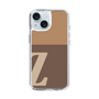 Slim Protection Case［ Original - initial two tone - Z brown ］