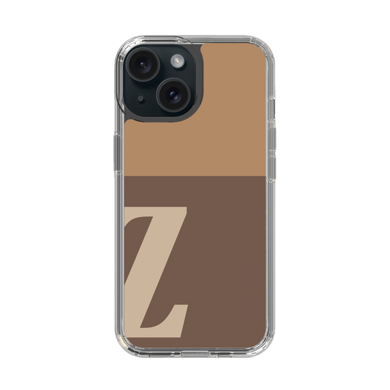 Slim Protection Case［ Original - initial two tone - Z brown ］