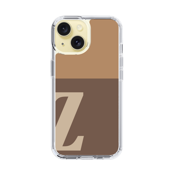 Slim Protection Case［ Original - initial two tone - Z brown ］