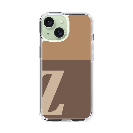 Slim Protection Case［ Original - initial two tone - Z brown ］