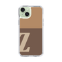 Slim Protection Case［ Original - initial two tone - Z brown ］