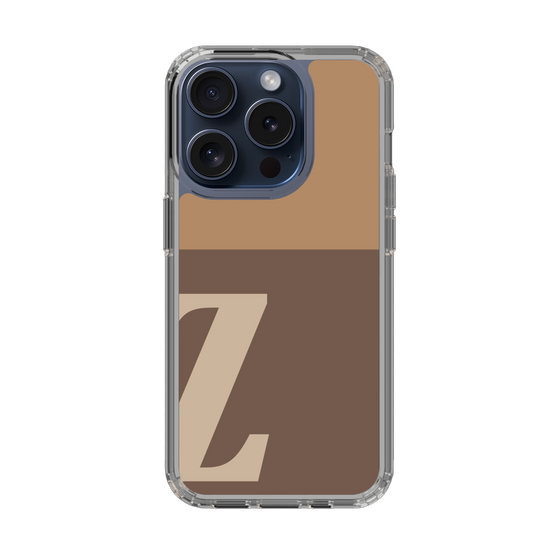 Slim Protection Case［ Original - initial two tone - Z brown ］