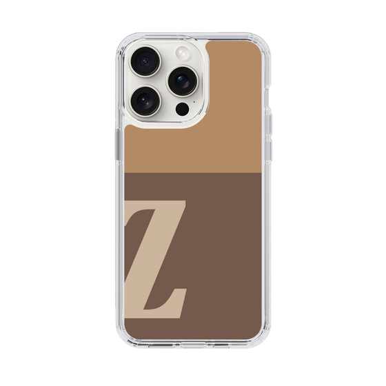 Slim Protection Case［ Original - initial two tone - Z brown ］