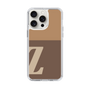 Slim Protection Case［ Original - initial two tone - Z brown ］