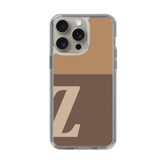 Slim Protection Case［ Original - initial two tone - Z brown ］