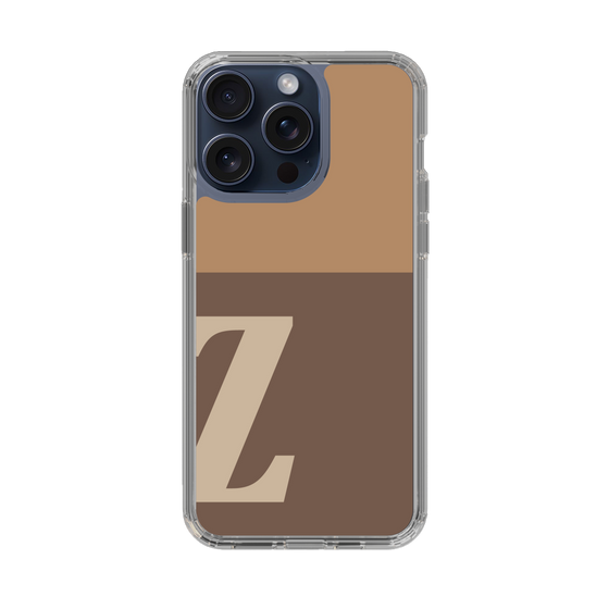 Slim Protection Case［ Original - initial two tone - Z brown ］