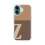 Slim Protection Case［ オリジナル - initial two tone - Z brown ］