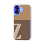 Slim Protection Case［ オリジナル - initial two tone - Z brown ］