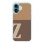 Slim Protection Case［ オリジナル - initial two tone - Z brown ］