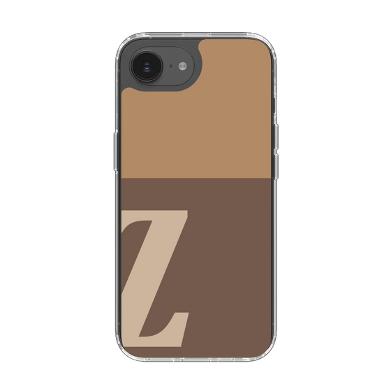 Slim Protection Case［ Original - initial two tone - Z brown ］