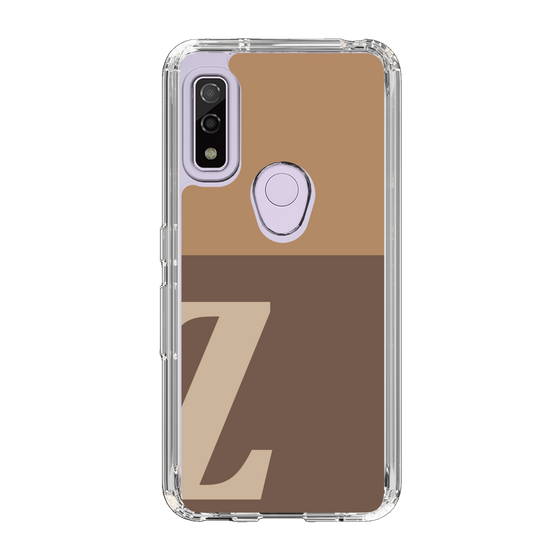 Slim Protection Case［ Original - initial two tone - Z brown ］