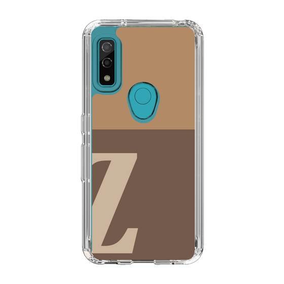 Slim Protection Case［ Original - initial two tone - Z brown ］