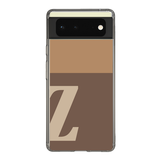 Slim Protection Case［ Original - initial two tone - Z brown ］