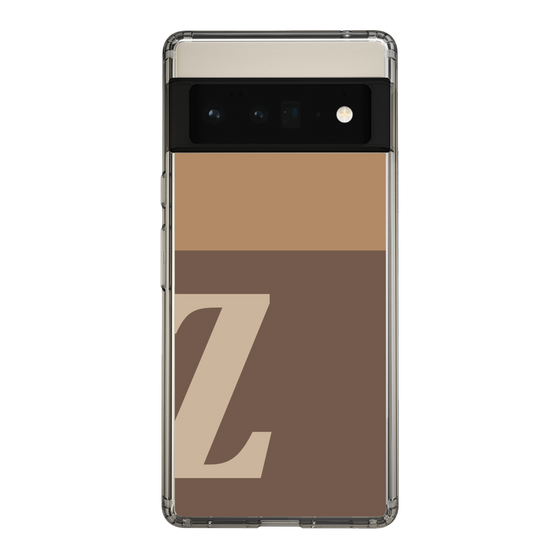 Slim Protection Case［ Original - initial two tone - Z brown ］