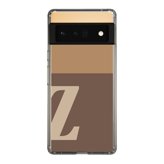 Slim Protection Case［ Original - initial two tone - Z brown ］