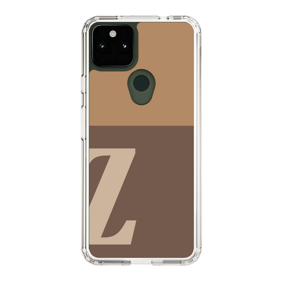 Slim Protection Case［ Original - initial two tone - Z brown ］