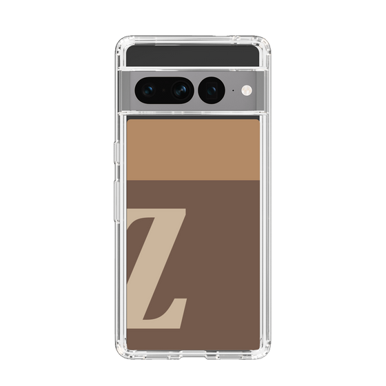 Slim Protection Case［ Original - initial two tone - Z brown ］