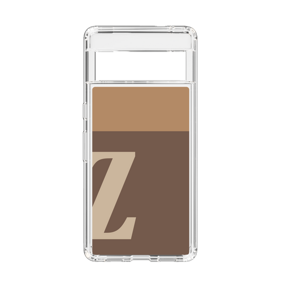 Slim Protection Case［ Original - initial two tone - Z brown ］