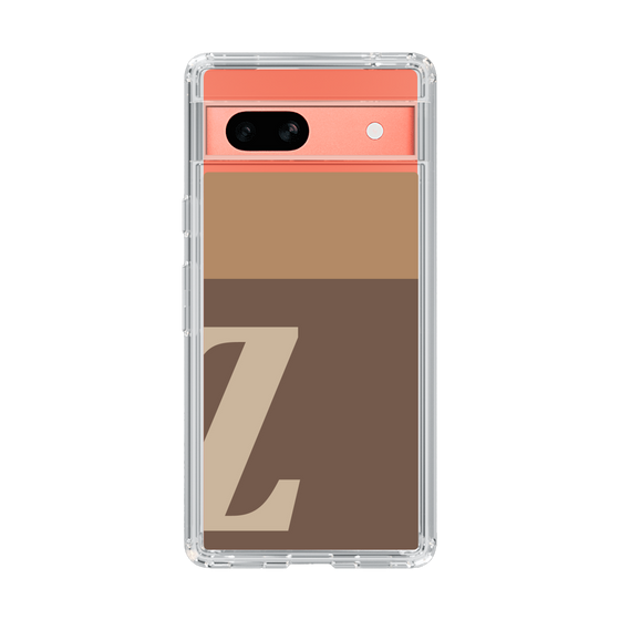 Slim Protection Case［ Original - initial two tone - Z brown ］