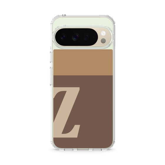 Slim Protection Case［ Original - initial two tone - Z brown ］