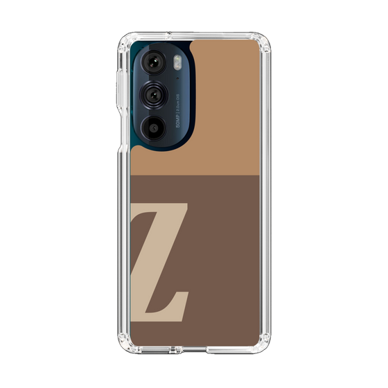 Slim Protection Case［ Original - initial two tone - Z brown ］