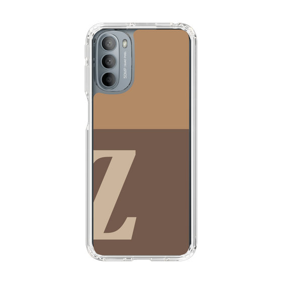 Slim Protection Case［ Original - initial two tone - Z brown ］
