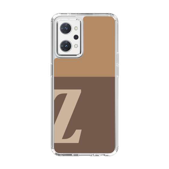 Slim Protection Case［ Original - initial two tone - Z brown ］