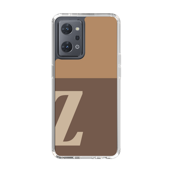 Slim Protection Case［ Original - initial two tone - Z brown ］