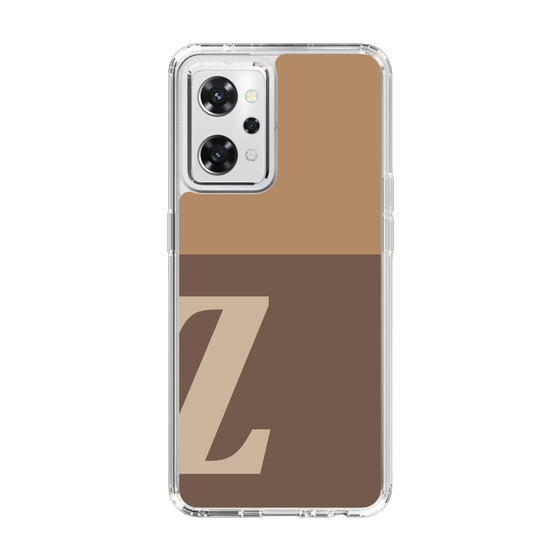 Slim Protection Case［ オリジナル - initial two tone - Z brown ］