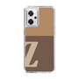 Slim Protection Case［ オリジナル - initial two tone - Z brown ］