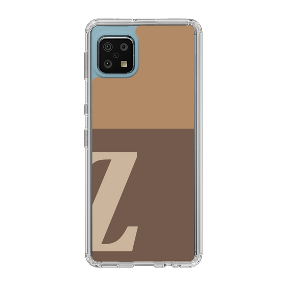 Slim Protection Case［ Original - initial two tone - Z brown ］