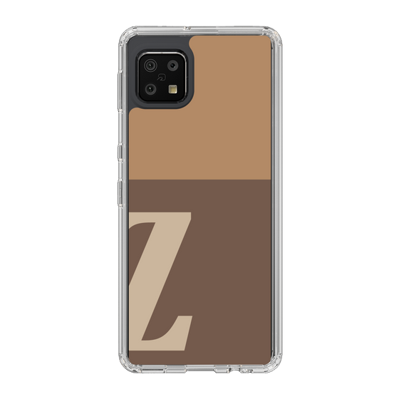 Slim Protection Case［ Original - initial two tone - Z brown ］