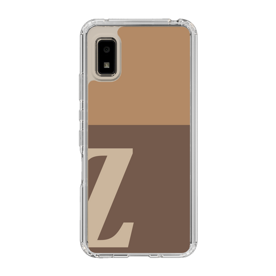 Slim Protection Case［ Original - initial two tone - Z brown ］