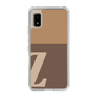 Slim Protection Case［ Original - initial two tone - Z brown ］